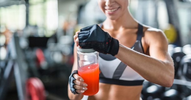 Fitness und Gesundheit durch Vitamin-Präparate